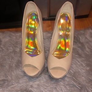 Herstyle Nude Heels